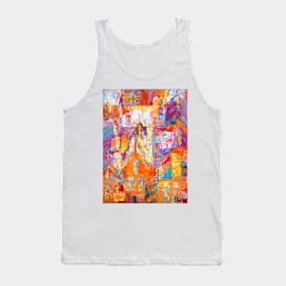 Purple Roofs Tank Top